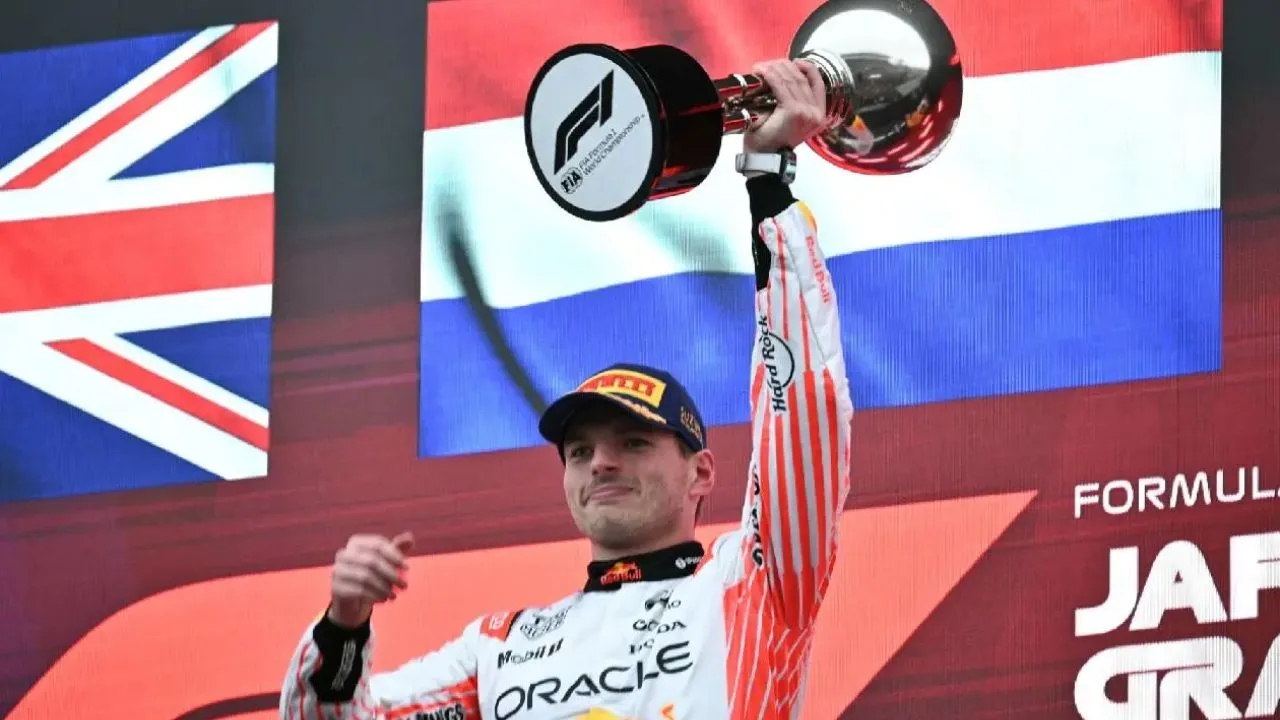 Max Verstappen victoria en Gran Premio de Japón